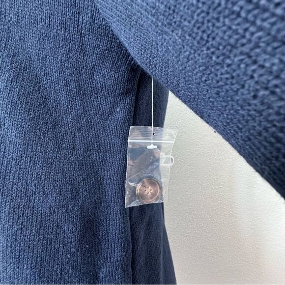 Jason Wu Blue Cardigan Button Down Oversized Chunky Pockets Size Small NWOT - Picture 5 of 13